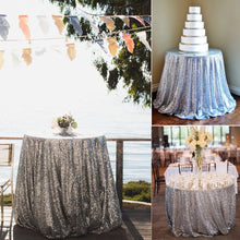 Load image into Gallery viewer, Sequin Table cloth Glitter Round &amp; Rectangular  For Decoration