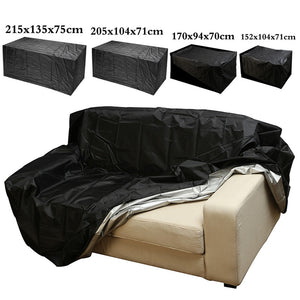 Rain Cover Waterproof Oxford Wicker Sofa Protection Set Garden