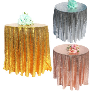 Sequin Table cloth Glitter Round & Rectangular  For Decoration