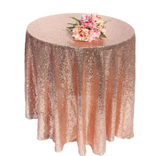 Load image into Gallery viewer, Sequin Table cloth Glitter Round &amp; Rectangular  For Decoration