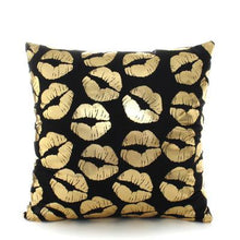 Load image into Gallery viewer, Black Golden Coussin Decorative