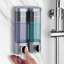 Load image into Gallery viewer, Bathroom Liquid Soap Dispenser Wall Mounted For Kitchen Plastic 300ml Shower Gel