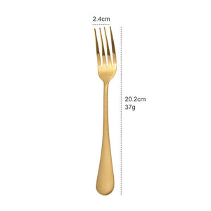 Ménagére gold spoon couvert