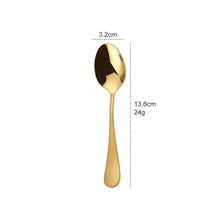 Load image into Gallery viewer, Ménagére gold spoon couvert