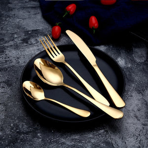 Ménagére gold spoon couvert