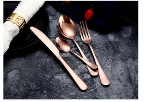 Ménagére gold spoon couvert