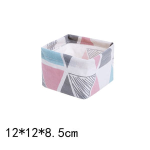 Foldable Sundries Storage basket Cosmetics