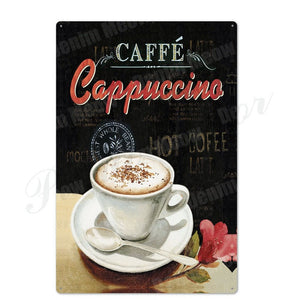 Plates Metal  Poster Retro Decorative Art Metal Tin Signs Pub