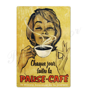 Plates Metal  Poster Retro Decorative Art Metal Tin Signs Pub