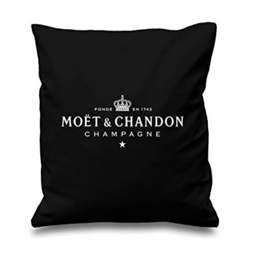 Black Velvet Pillow  Case Cotton Soft Black