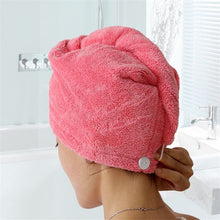 Load image into Gallery viewer, Women Towels Bathroom Microfiber Towel Rapid drying Hair Towel