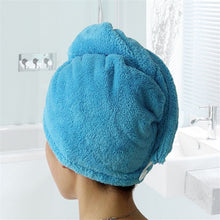 Load image into Gallery viewer, Women Towels Bathroom Microfiber Towel Rapid drying Hair Towel