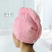 Load image into Gallery viewer, Women Towels Bathroom Microfiber Towel Rapid drying Hair Towel