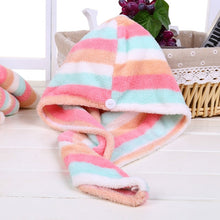 Load image into Gallery viewer, Women Towels Bathroom Microfiber Towel Rapid drying Hair Towel