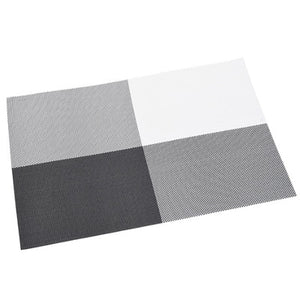 Placemats Washable PVC Table Cloth Pad Mat Stain-Resistant Dining