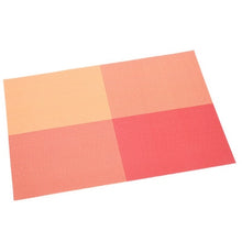 Load image into Gallery viewer, Placemats Washable PVC Table Cloth Pad Mat Stain-Resistant Dining