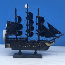 Load image into Gallery viewer, LUCKK Miniature Boat Wooden Sailboat Model  Caribbean Black Pearl Corsair