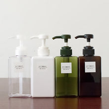 Load image into Gallery viewer, Soild Color Soap Dispenser Cosmetics Bottles Bathroom Hand Sanitizer Shampoo Body Wash