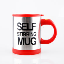 Load image into Gallery viewer, Automatic Self Stirring Mug Coffee Milk Mixing Mug Stainless Steel Thermal Cup