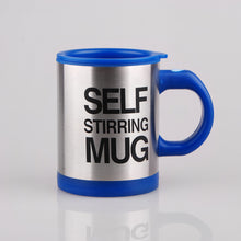 Load image into Gallery viewer, Automatic Self Stirring Mug Coffee Milk Mixing Mug Stainless Steel Thermal Cup