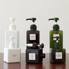 Load image into Gallery viewer, Soild Color Soap Dispenser Cosmetics Bottles Bathroom Hand Sanitizer Shampoo Body Wash