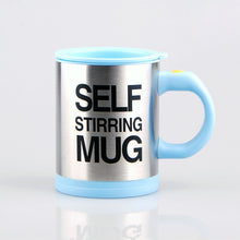 Load image into Gallery viewer, Automatic Self Stirring Mug Coffee Milk Mixing Mug Stainless Steel Thermal Cup