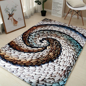 Tapis 80*120cm Creative Europe Type 3D Printing