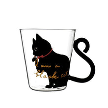 Load image into Gallery viewer, Cute Creative Cat Milk Coffee Mug Water Glass