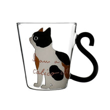 Load image into Gallery viewer, Cute Creative Cat Milk Coffee Mug Water Glass