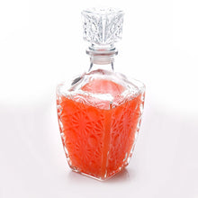 Load image into Gallery viewer, 1PC Glass Whiskey Liquor Wine Drinks Decanter Crystal Bottle