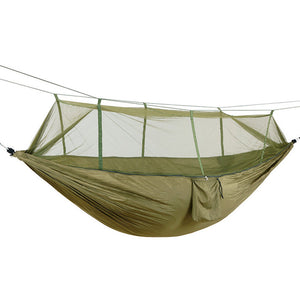 Hamac 1-2 Person Portable Outdoor Camping  with Mosquito Net High Strength Parachute