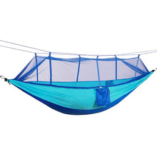 Load image into Gallery viewer, Hamac 1-2 Person Portable Outdoor Camping  with Mosquito Net High Strength Parachute