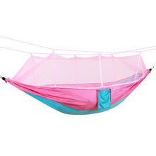 Load image into Gallery viewer, Hamac 1-2 Person Portable Outdoor Camping  with Mosquito Net High Strength Parachute