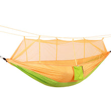 Load image into Gallery viewer, Hamac 1-2 Person Portable Outdoor Camping  with Mosquito Net High Strength Parachute