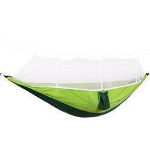 Load image into Gallery viewer, Hamac 1-2 Person Portable Outdoor Camping  with Mosquito Net High Strength Parachute