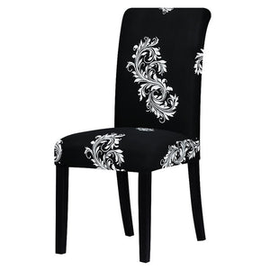 Printing Cover Chair big elastic seat chair slipcovers Restaurant home decoration