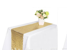 Load image into Gallery viewer, Sequin de table à paillettes  style de luxe en gros broder chemin