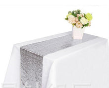 Load image into Gallery viewer, Sequin de table à paillettes  style de luxe en gros broder chemin