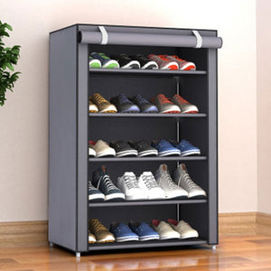 Fabric Storage Shoe Rack  Cabinet Organizer Home Furniture