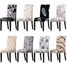 Load image into Gallery viewer, Printing Cover Chair big elastic seat chair slipcovers Restaurant home decoration