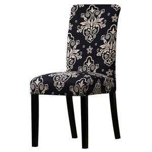 Printing Cover Chair big elastic seat chair slipcovers Restaurant home decoration