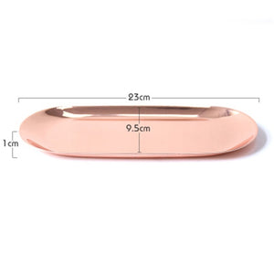 Plateau Nordic rose gold Metal luxury