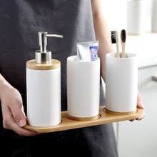 Load image into Gallery viewer, Ceramic Bamboo Bathroom Tumblers Teeth Brushing Cup Bathroom Emulsion