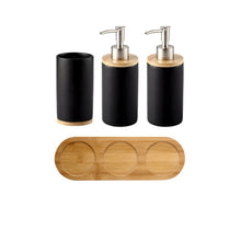 Load image into Gallery viewer, Ceramic Bamboo Bathroom Tumblers Teeth Brushing Cup Bathroom Emulsion