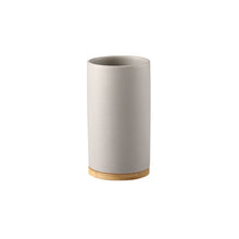 Load image into Gallery viewer, Ceramic Bamboo Bathroom Tumblers Teeth Brushing Cup Bathroom Emulsion