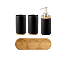 Load image into Gallery viewer, Ceramic Bamboo Bathroom Tumblers Teeth Brushing Cup Bathroom Emulsion