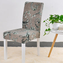 Load image into Gallery viewer, Chair Cover Stretch Elastic Dining Seatl Anti-dirty Removable