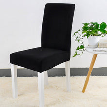 Load image into Gallery viewer, Chair Cover Stretch Elastic Dining Seatl Anti-dirty Removable