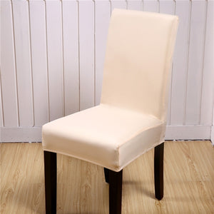 Chair Cover Stretch Elastic Dining Seatl Anti-dirty Removable