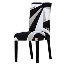 Load image into Gallery viewer, Printing Cover Chair big elastic seat chair slipcovers Restaurant home decoration